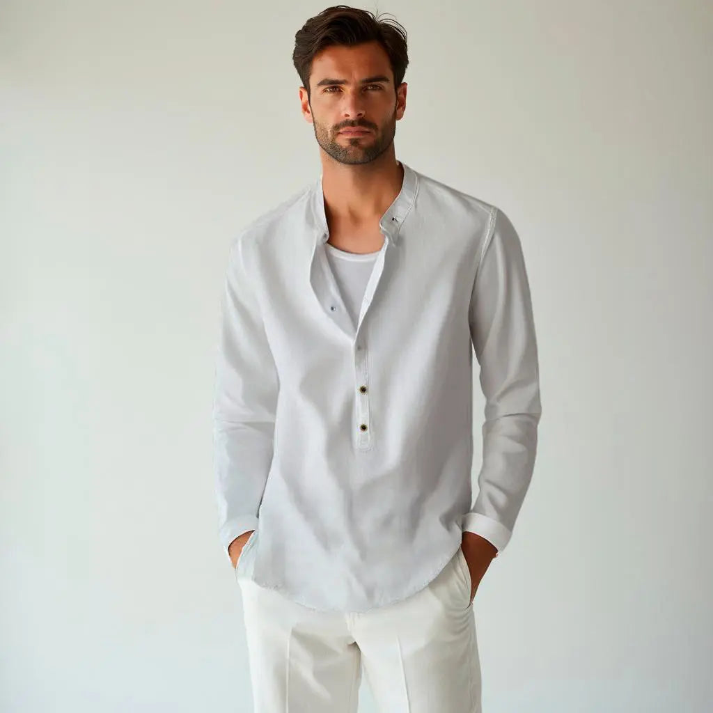 Camisa de lino Manga Larga | Juan