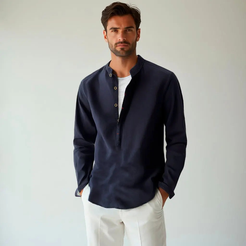 Camisa de lino Manga Larga | Juan