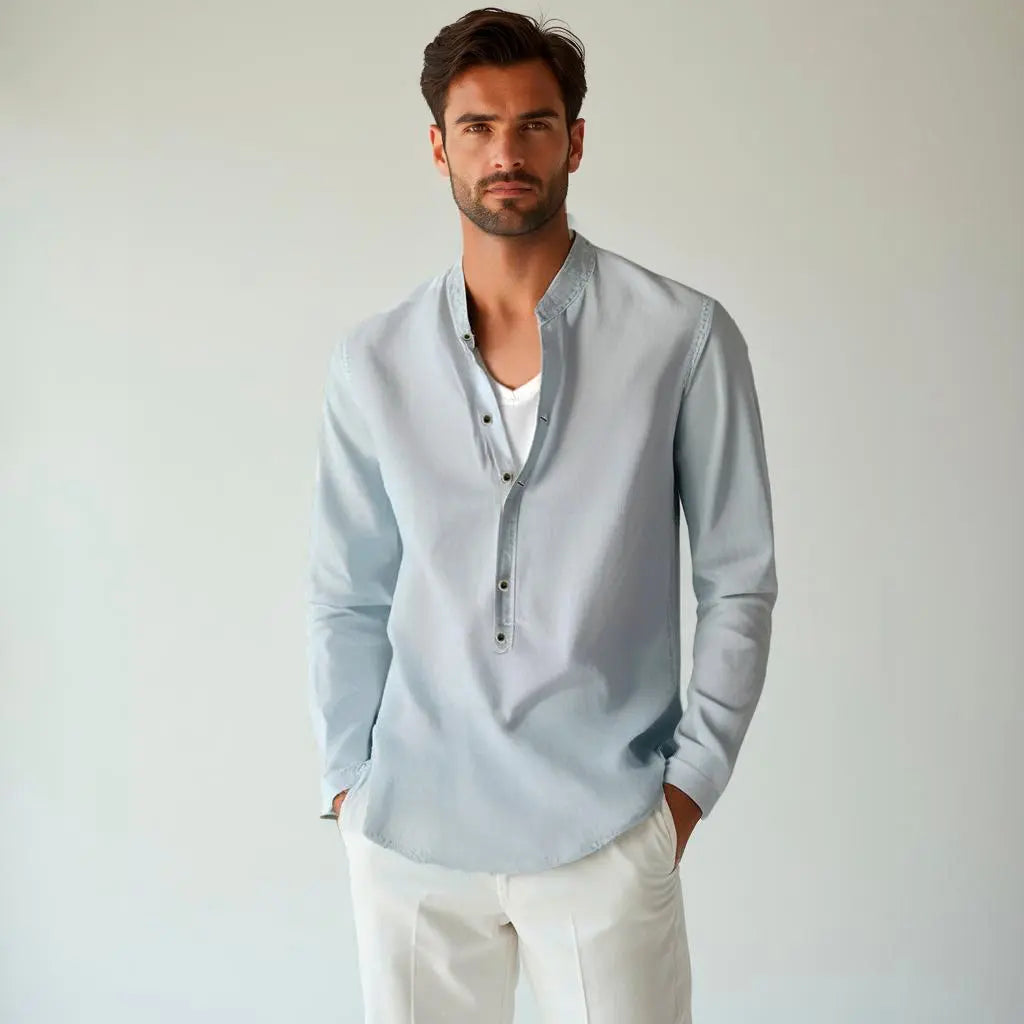 Camisa de lino Manga Larga | Juan