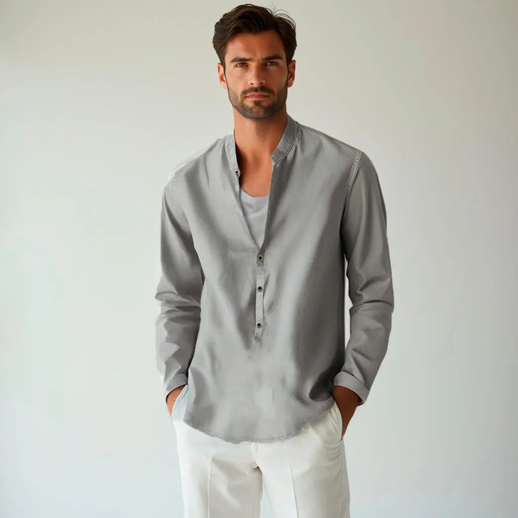 Camisa de lino Manga Larga | Juan