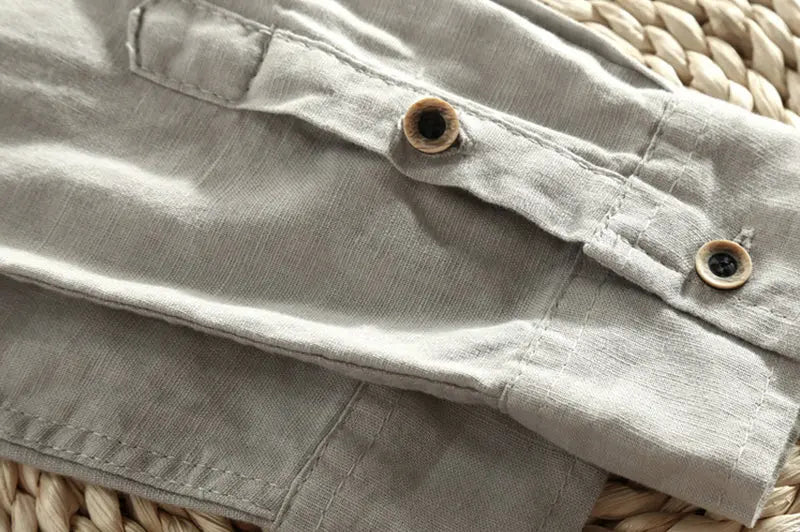 Camisa de lino Manga Larga | Juan