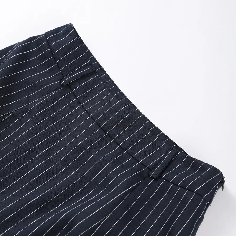 Conjunto Chaqueta y Falda de Rayas | Regina