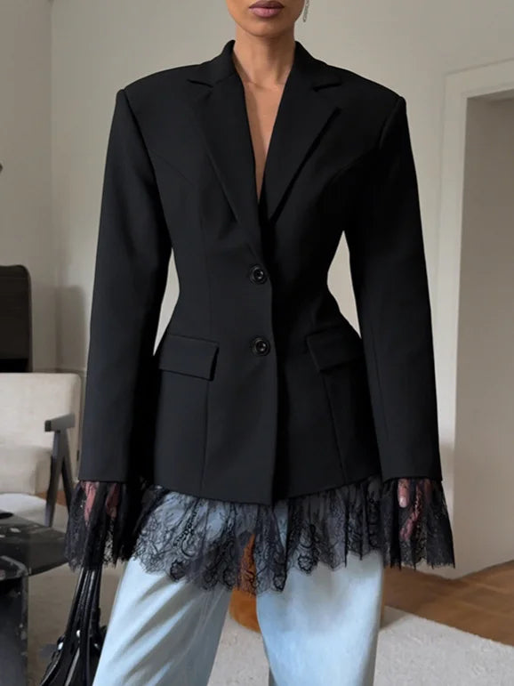 Blazer con Encaje | Isabela