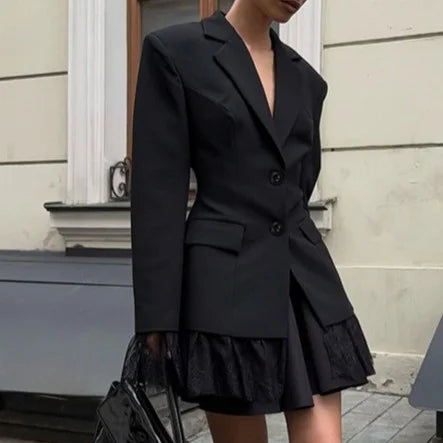 Blazer con Encaje | Isabela